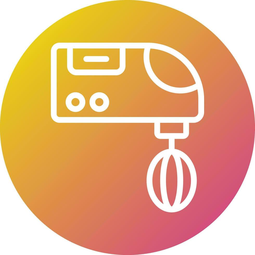 Mixer Vector Icon Design Illustration