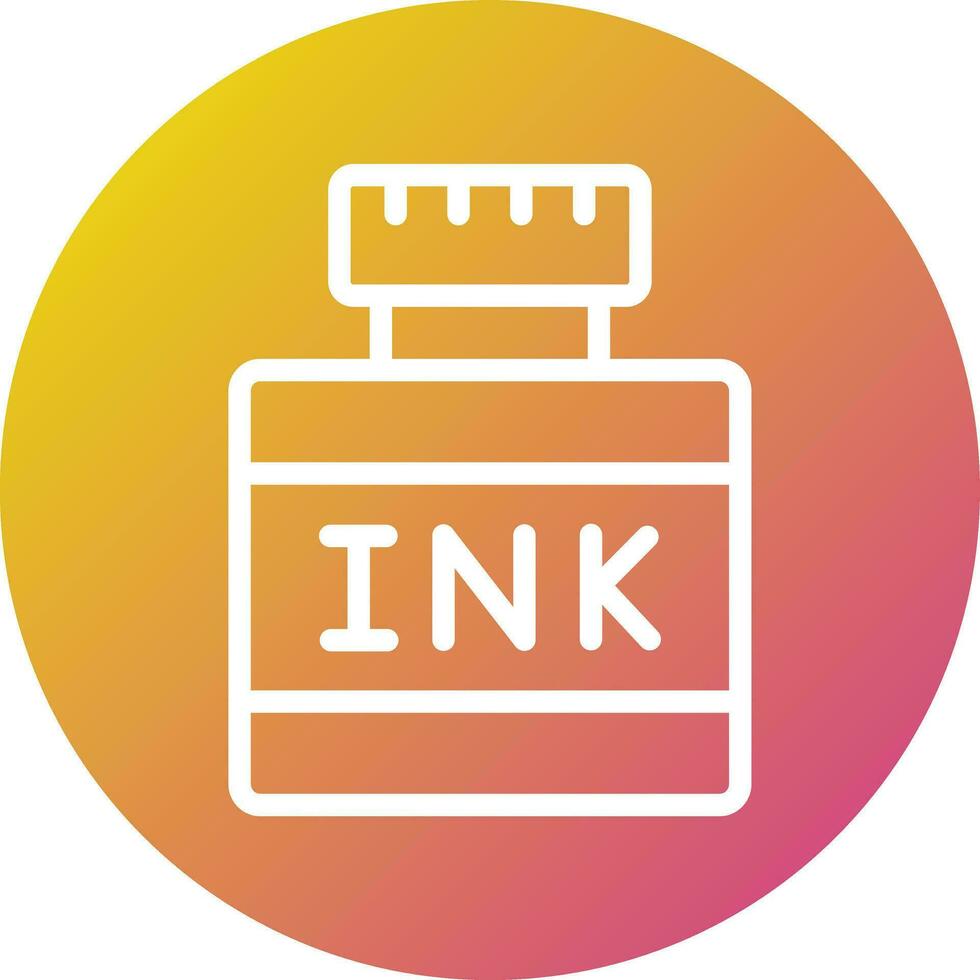 Ink Vector Icon Design Illustration
