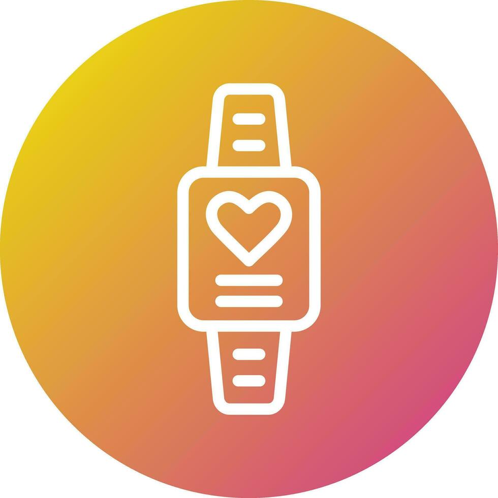 Smart Watch Vector Icon Design Illustration