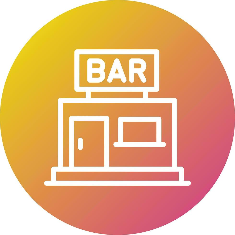 bar vector icono diseño ilustración