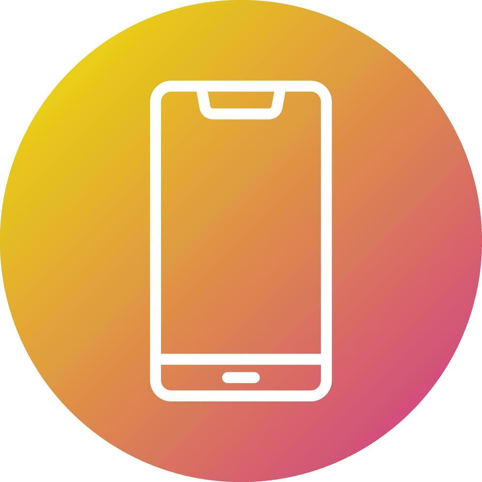 Smartphone Vector Icon Design Illustration