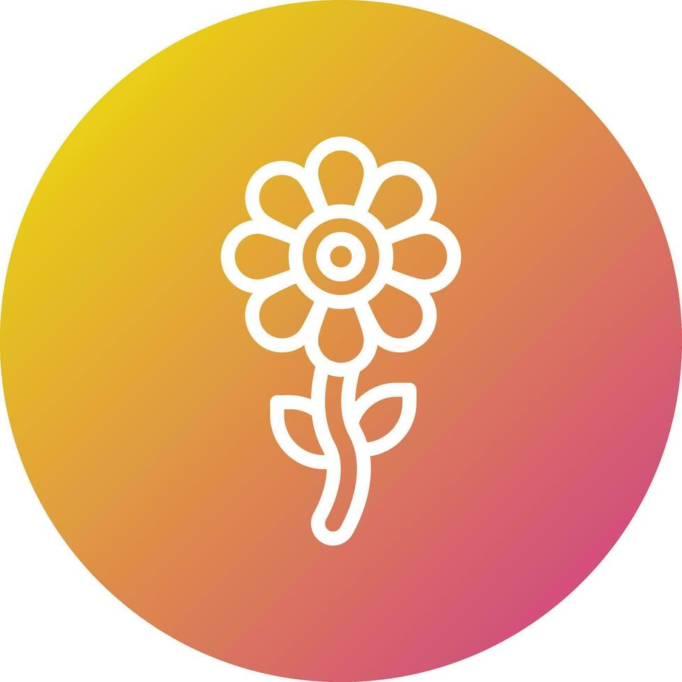 Flower Vector Icon Design Illustration