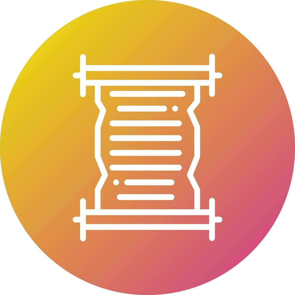 Scroll Vector Icon Design Illustration