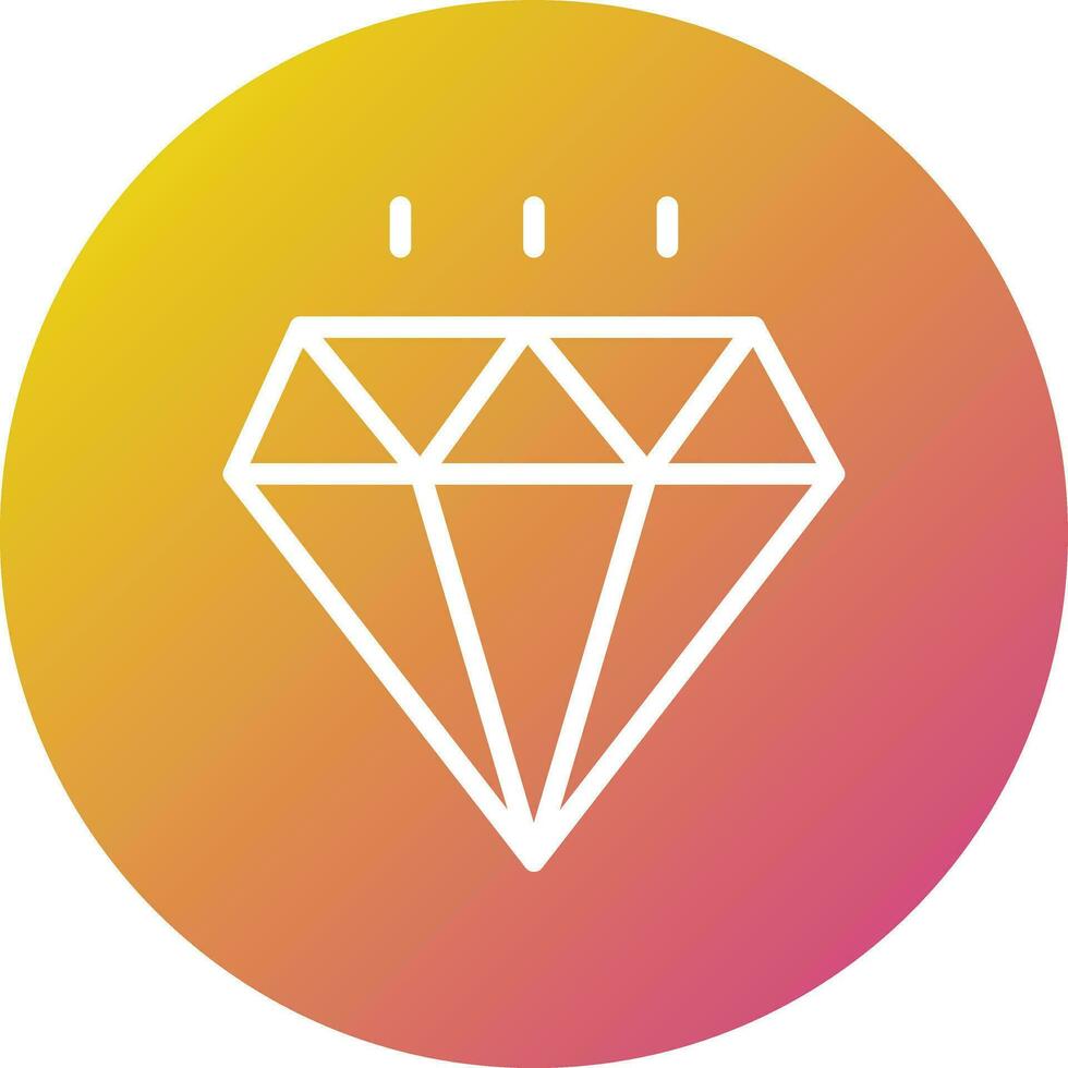 Gems Vector Icon Design Illustration