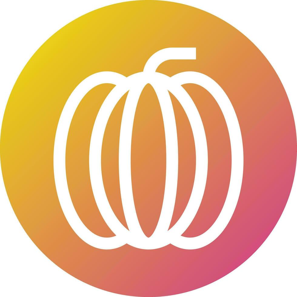 Pumpkin Vector Icon Design Illustration