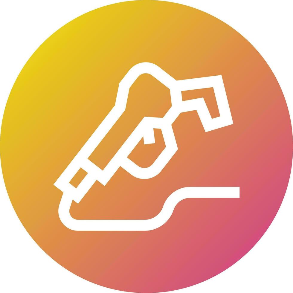 Fuel Nozzle Vector Icon Design Illustration