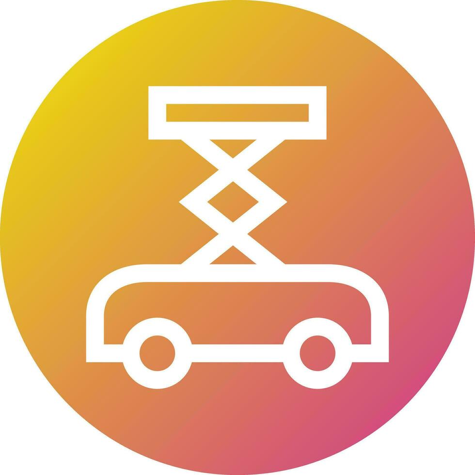 Car Jack Vector Icon Design Illustration