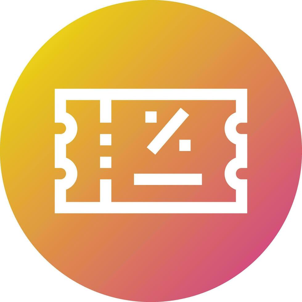 Discount Coupon Vector Icon Design Illustration