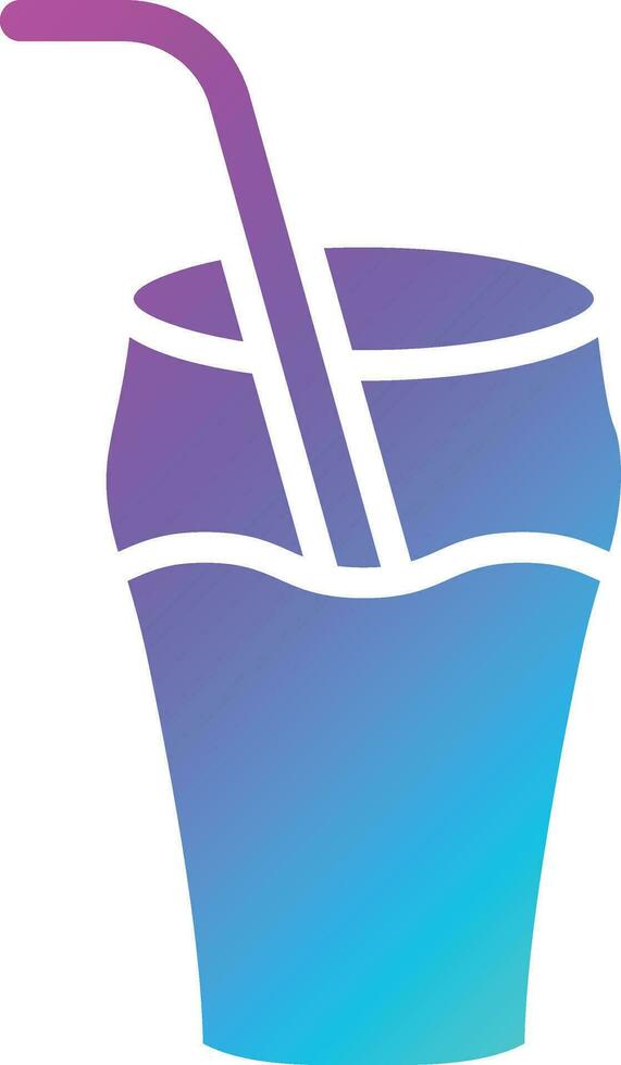 Cold drink Vector Icon Design Illustration