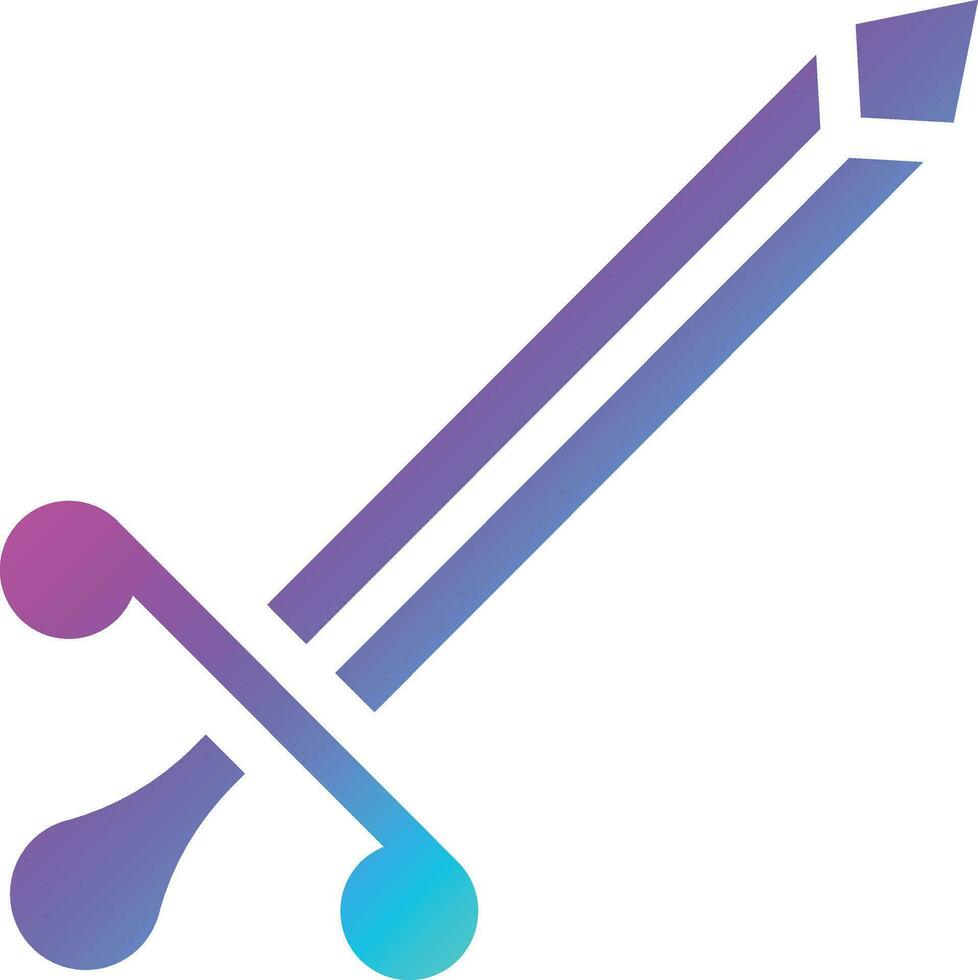 Sword Vector Icon Design Illustration