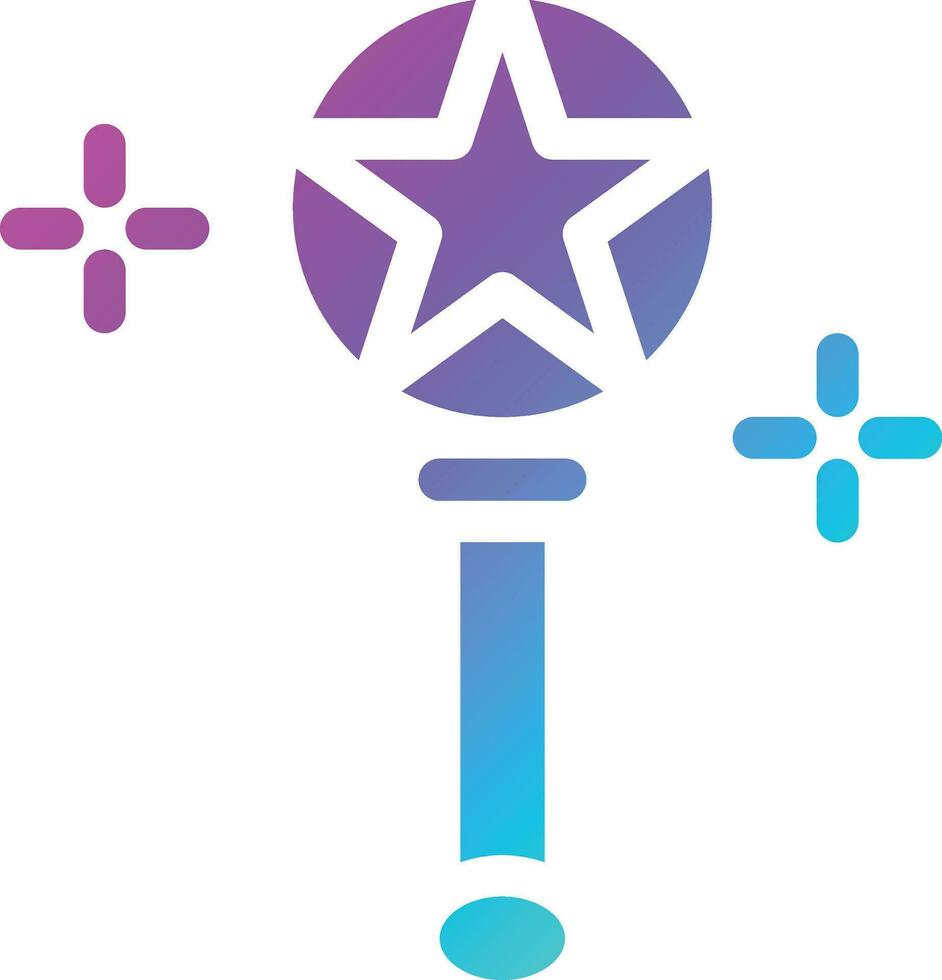 Magic wand Vector Icon Design Illustration