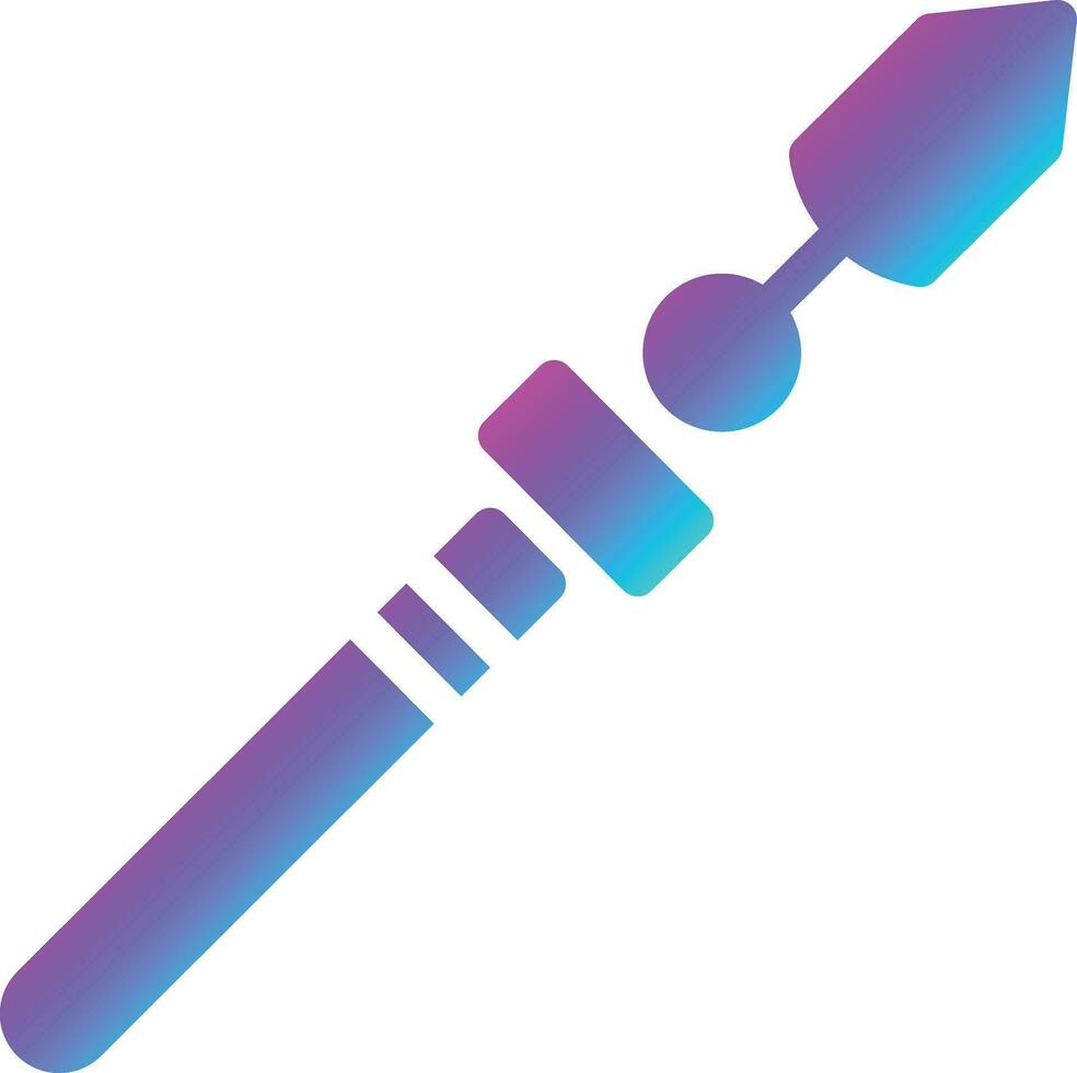 Lance Vector Icon Design Illustration