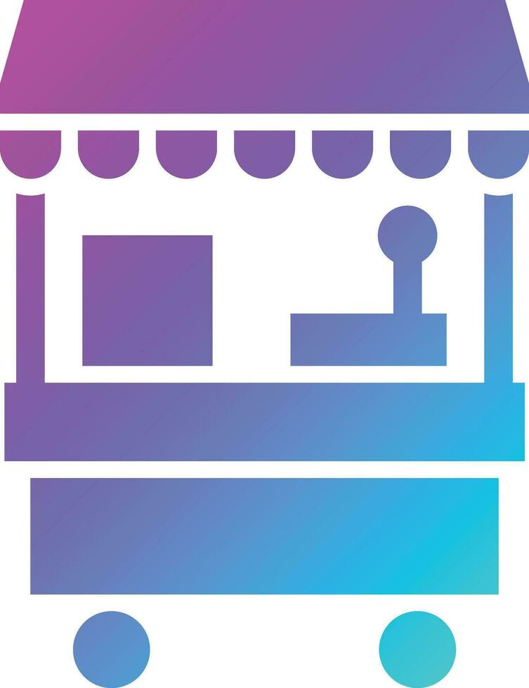 Stall Vector Icon Design Illustration