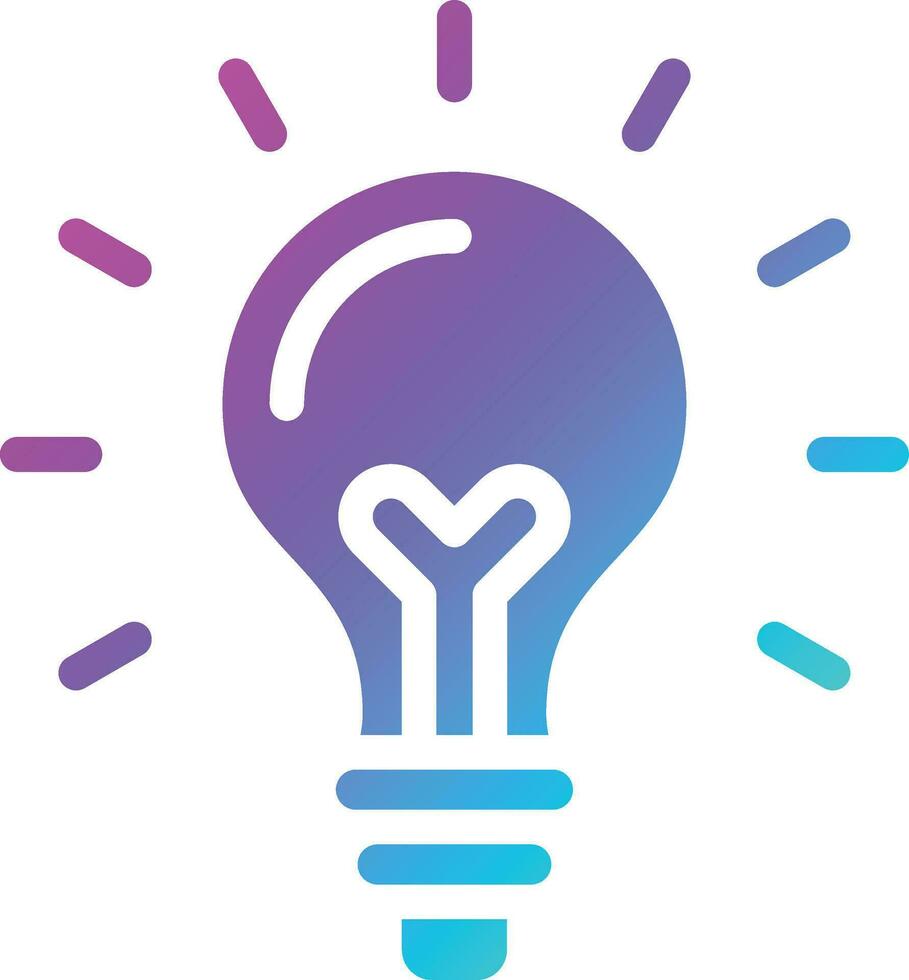 Light bulb Vector Icon Design Illustration