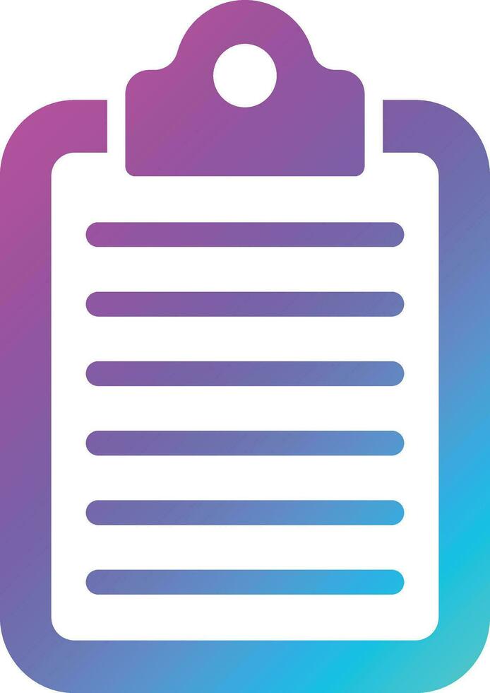 Clipboard Vector Icon Design Illustration