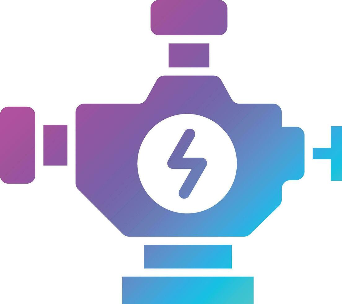 Engine Vector Icon Design Illustration