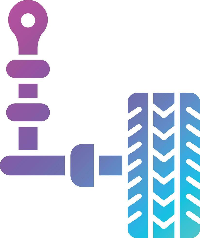 Auto suspension Vector Icon Design Illustration