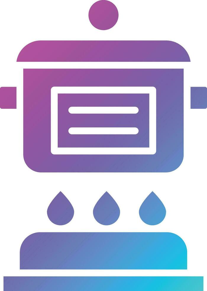 Cooker Vector Icon Design Illustration