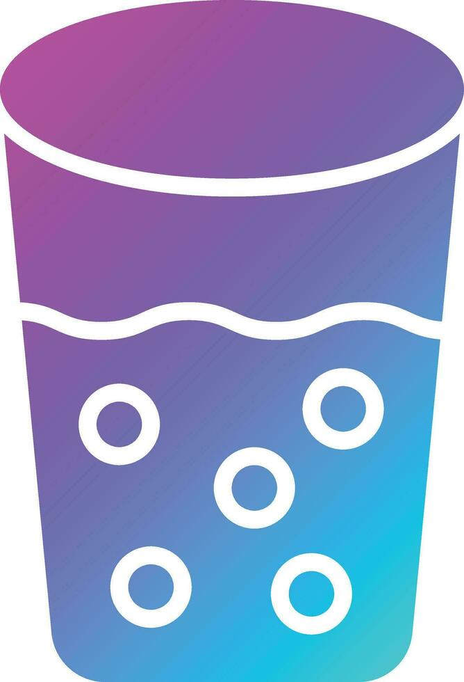 Shot Glass Vector Icon Design Illustration
