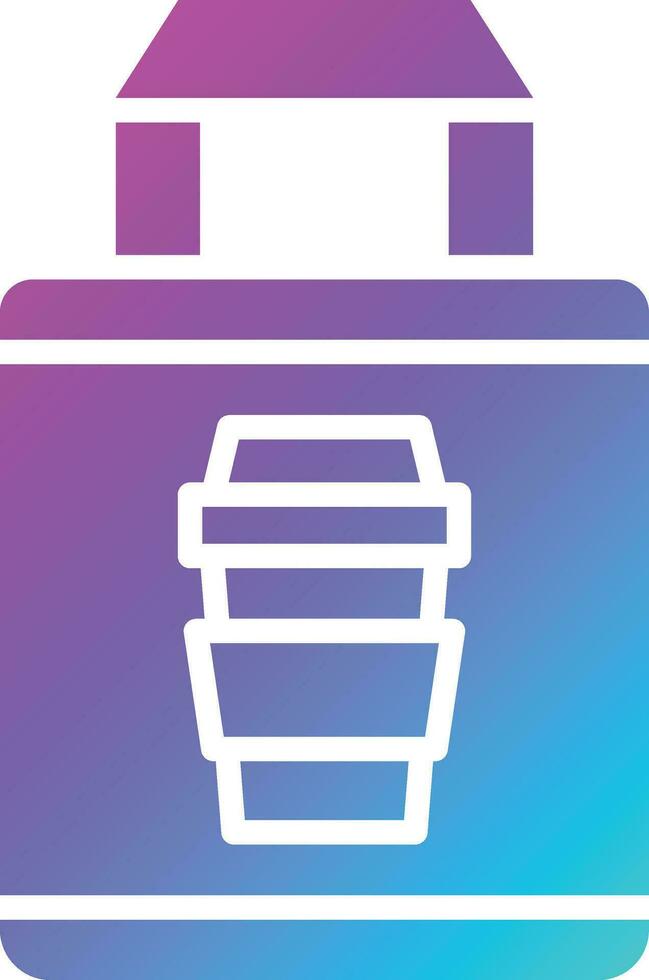 Take Away Vector Icon Design Illustration