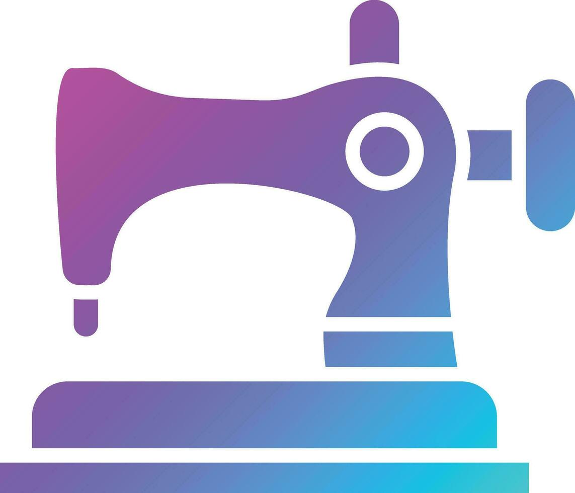 Sewing Machine Vector Icon Design Illustration