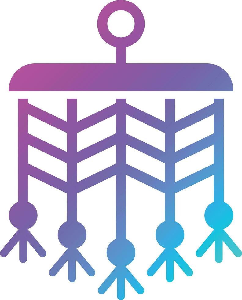 Macrame Vector Icon Design Illustration