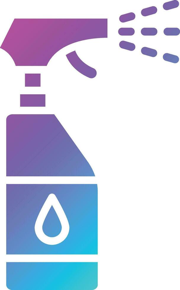 Spray Bottle Vector Icon Design Illustration