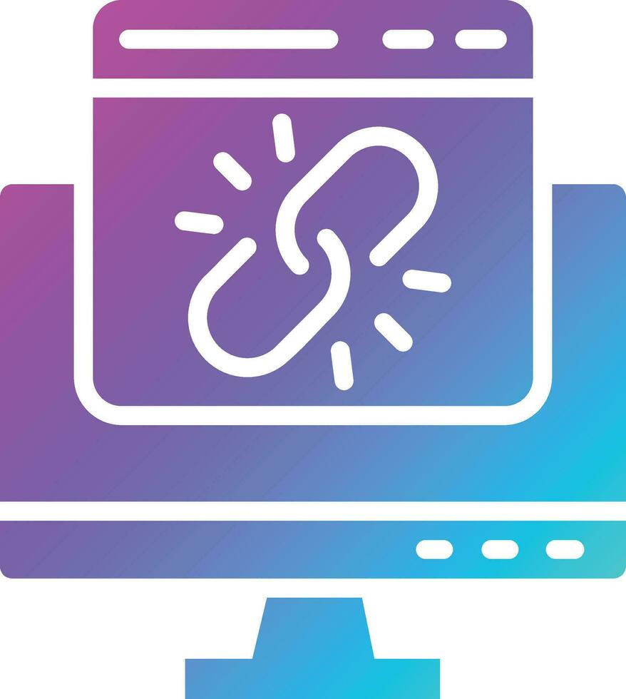 Link Vector Icon Design Illustration