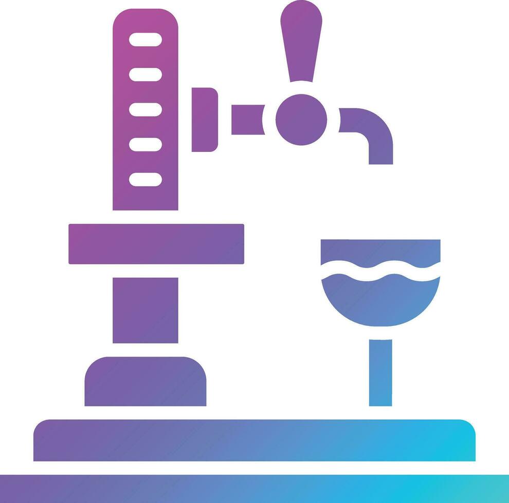 Beer Tap Vector Icon Design Illustration