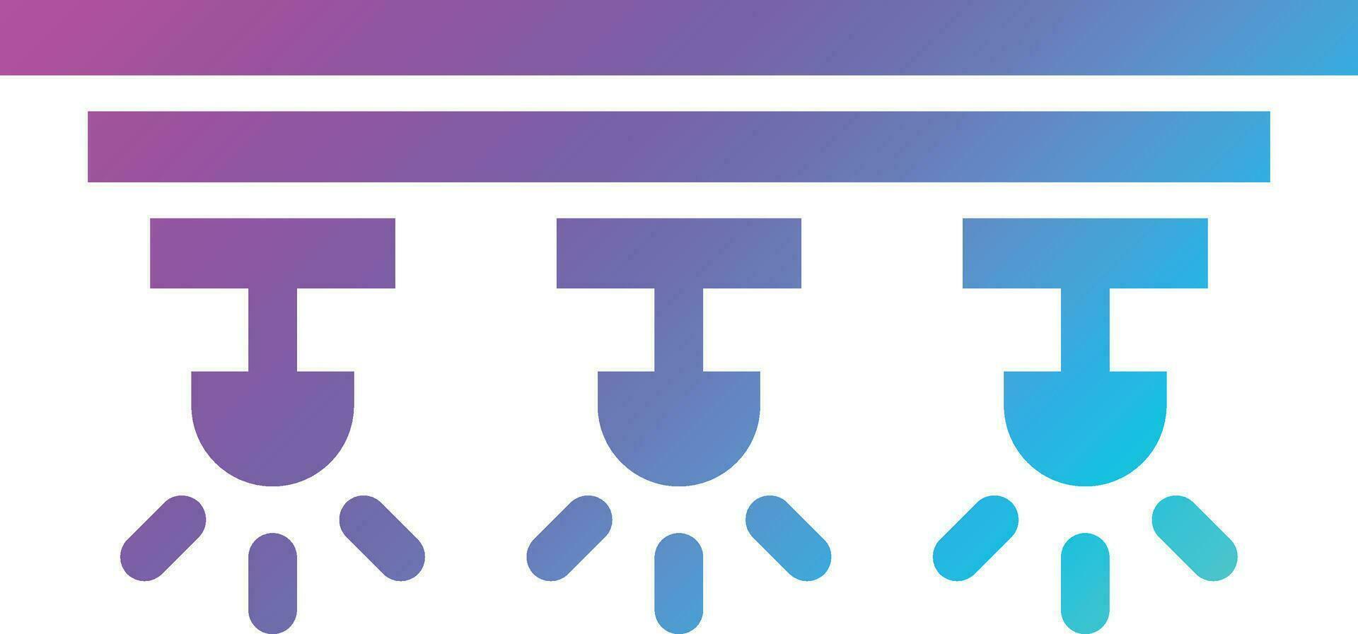 Spotlights Vector Icon Design Illustration