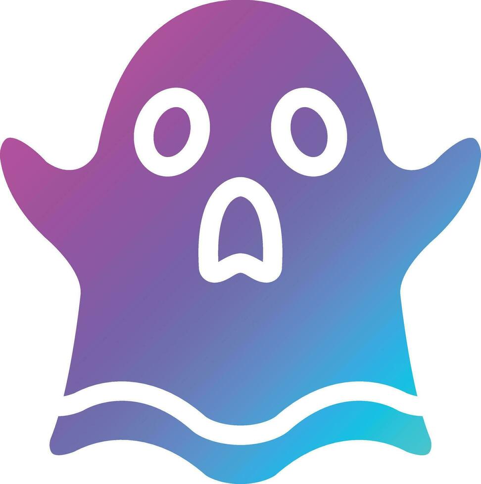 Ghost Vector Icon Design Illustration