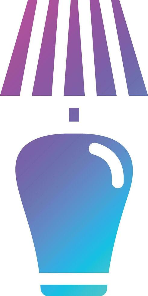 Lamp Vector Icon Design Illustration