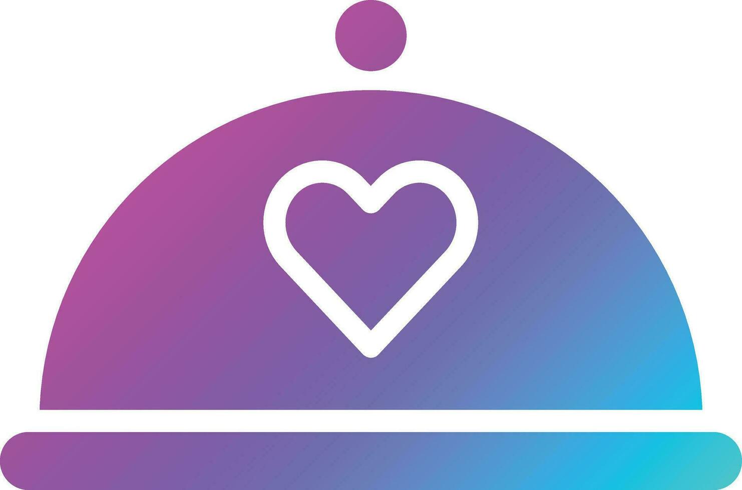 Romantic Dinner Vector Icon Design Illustration
