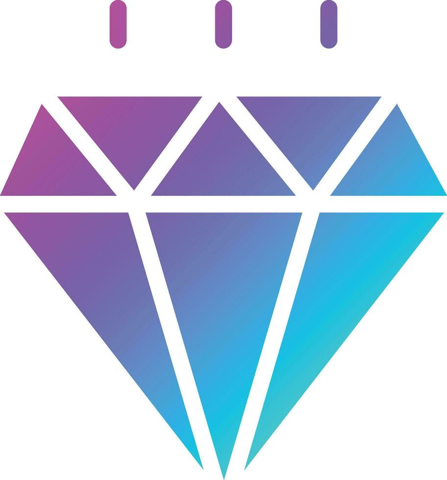 Gems Vector Icon Design Illustration