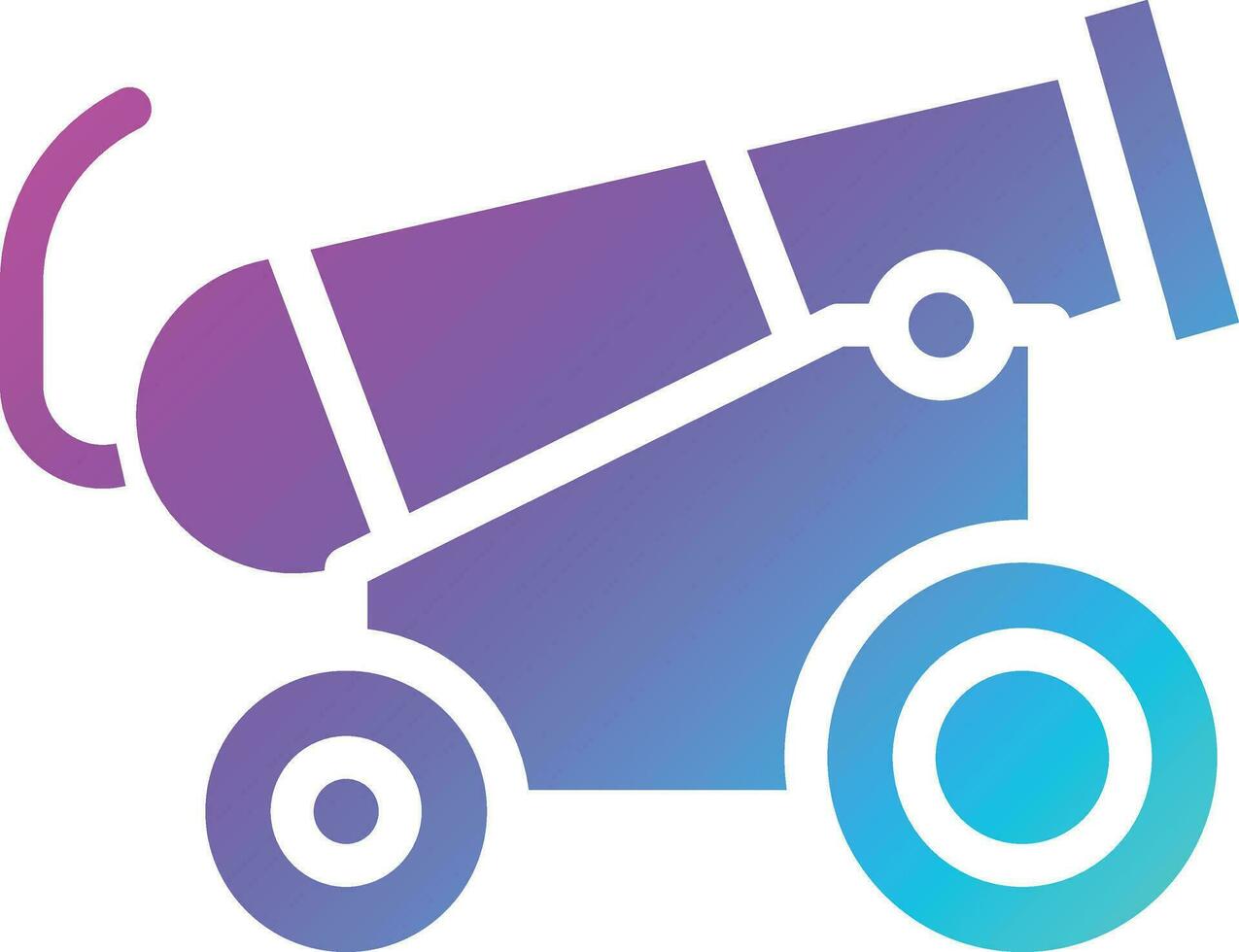 Cannon Vector Icon Design Illustration
