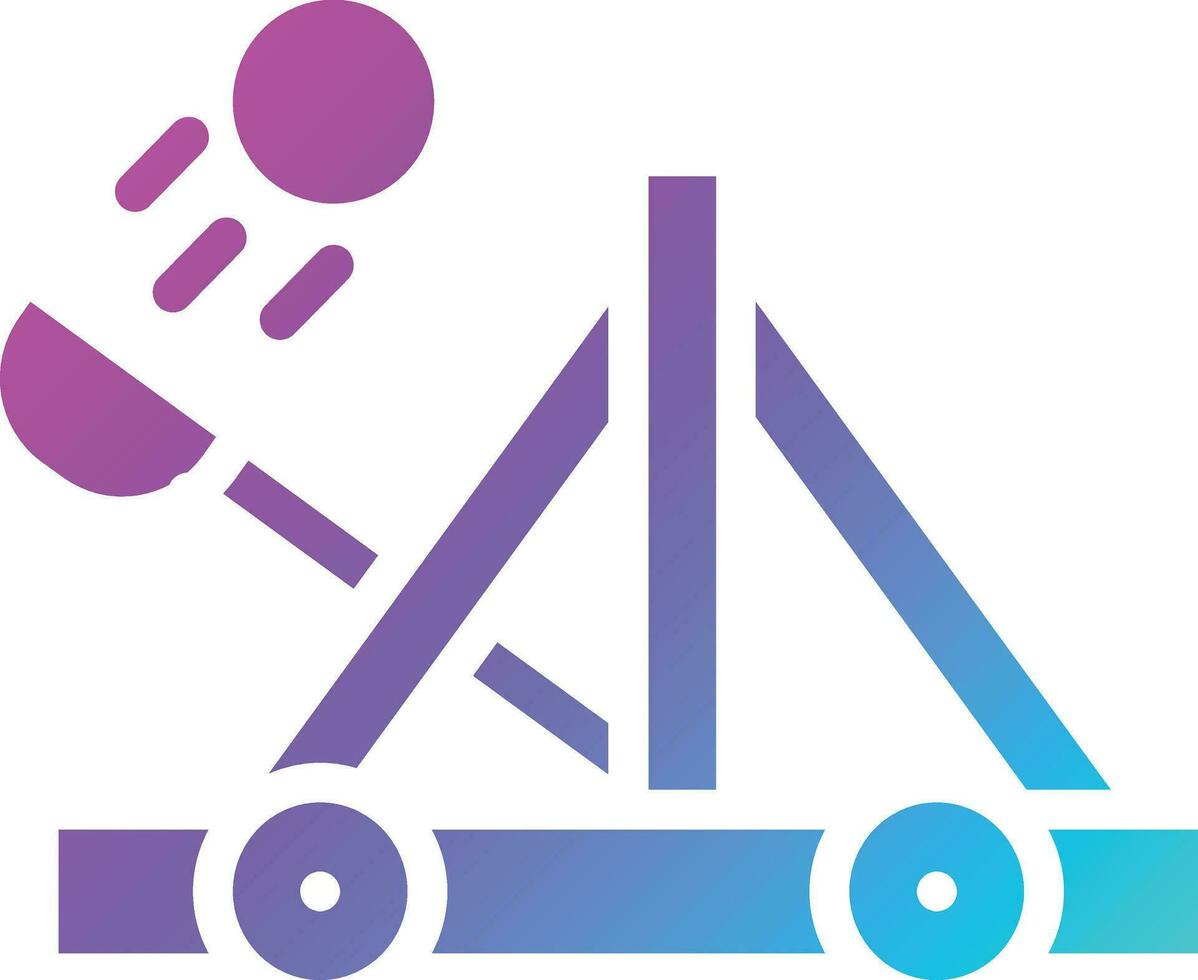 Catapult Vector Icon Design Illustration