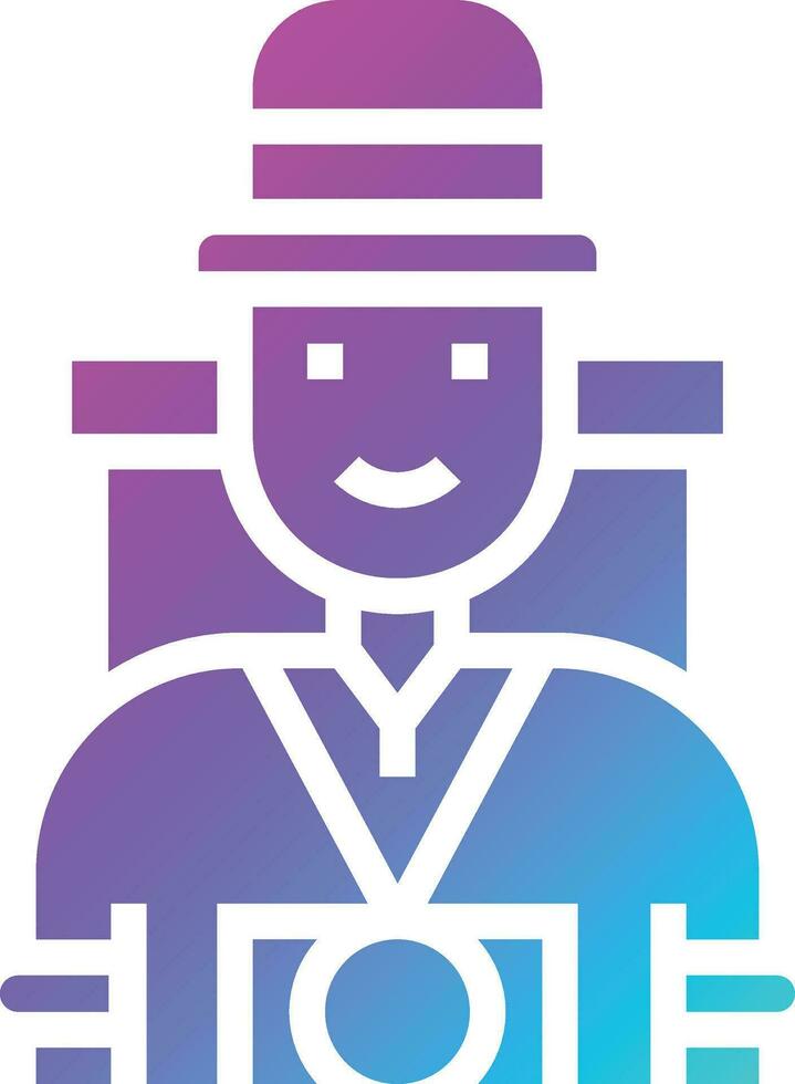 Tourist Vector Icon Design Illustration