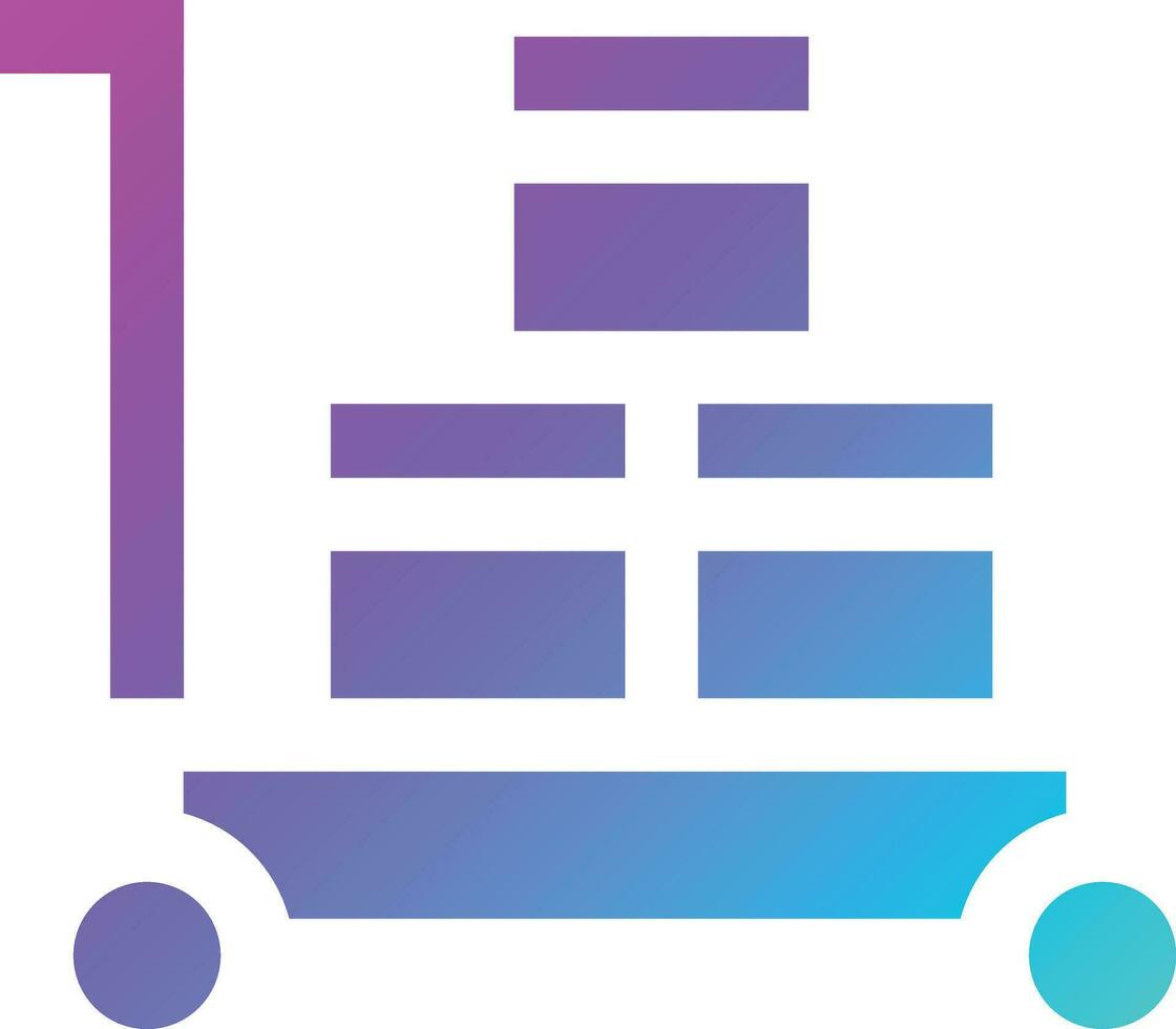 Delivery Cart Vector Icon Design Illustration
