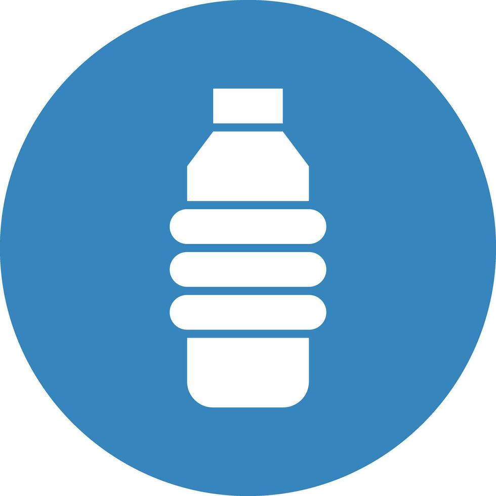 ilustración de diseño de icono de vector de botella de agua