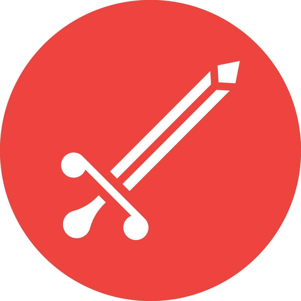 Sword Vector Icon Design Illustration