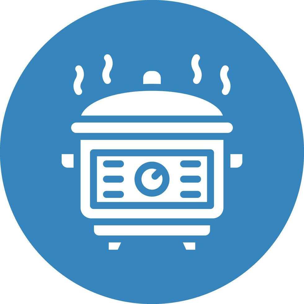 Rice cooker Vector Icon Design Illustration