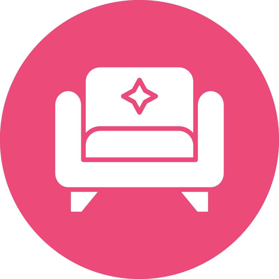 Armchair Vector Icon Design Illustration