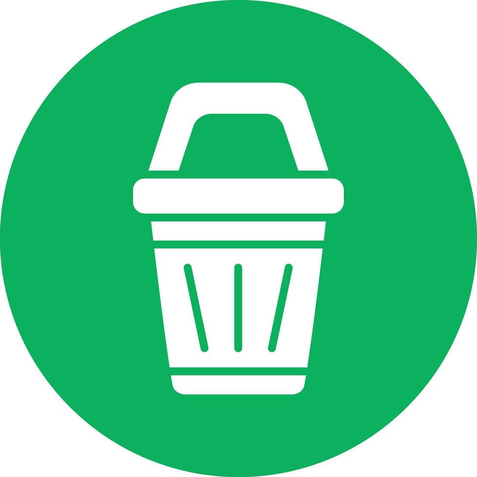 Bin Vector Icon Design Illustration