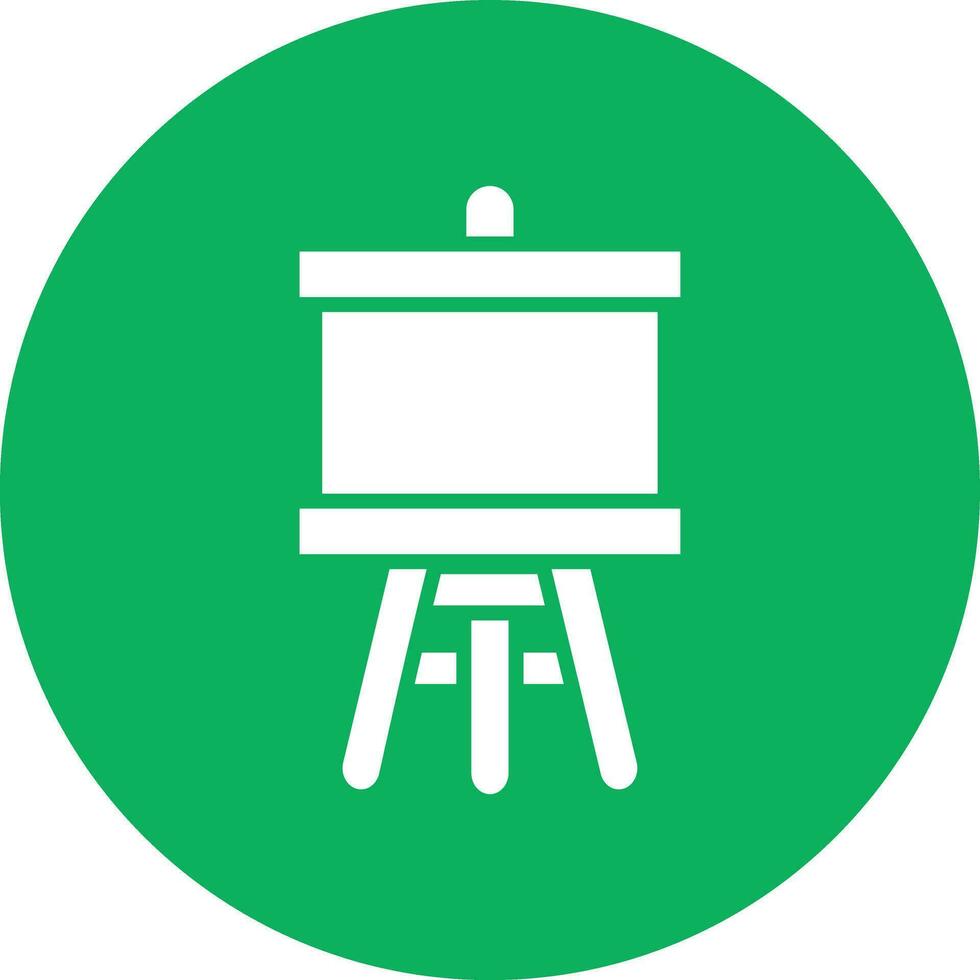 Easel Vector Icon Design Illustration