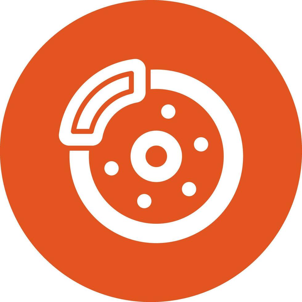 Disc break Vector Icon Design Illustration