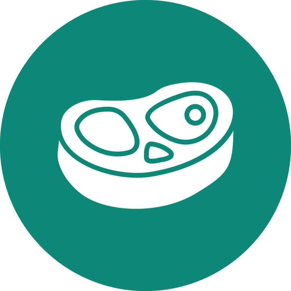 Steak Vector Icon Design Illustration