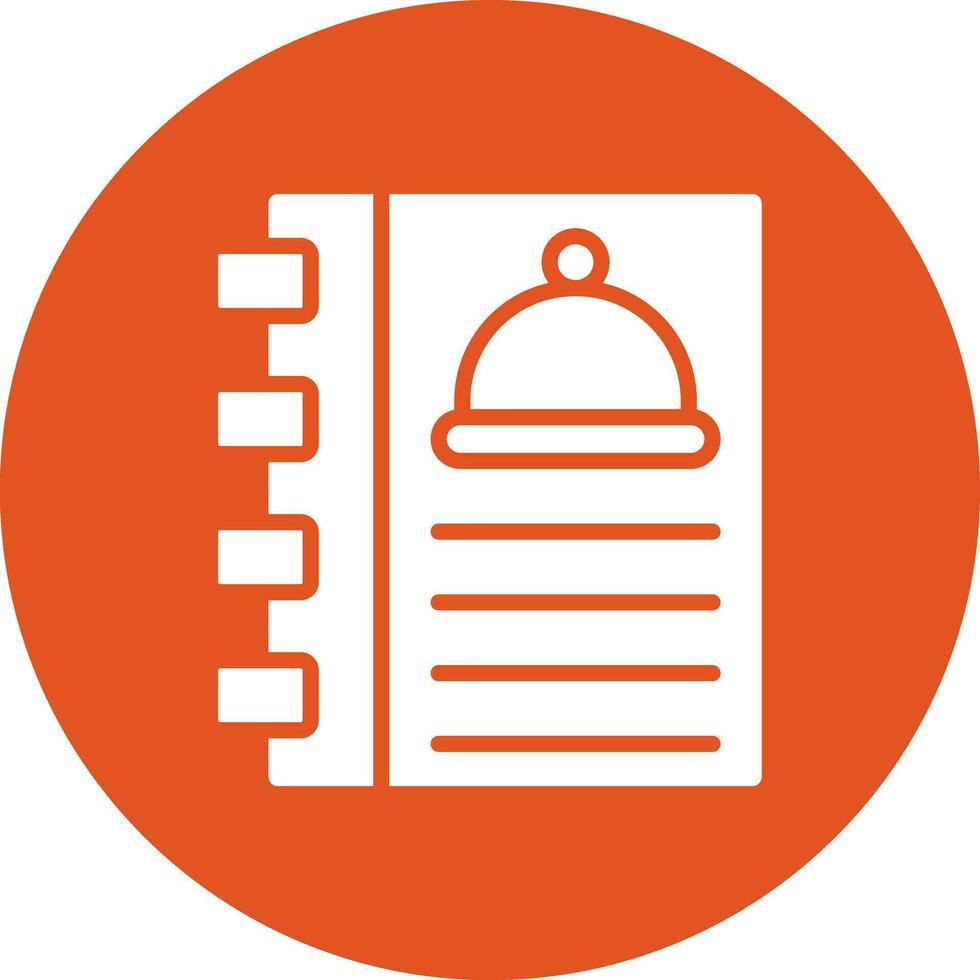 Cookbook Vector Icon Design Illustration