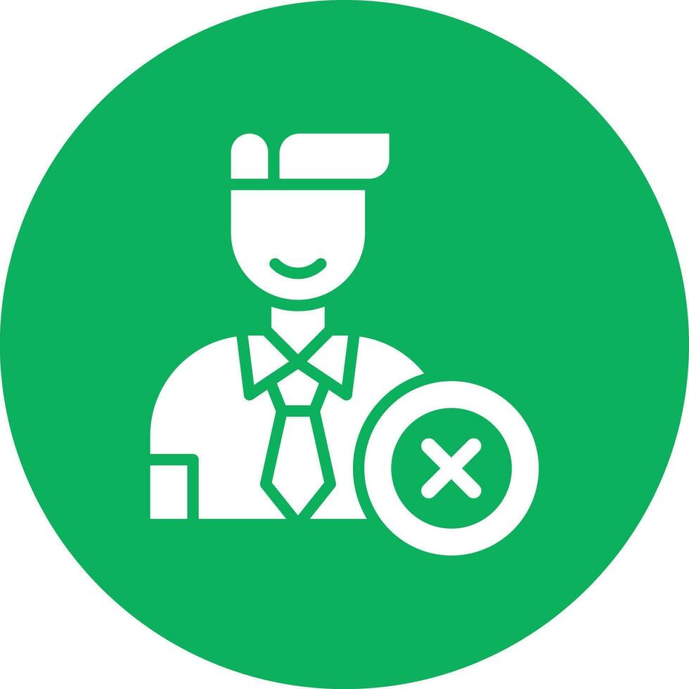 Reject Vector Icon Design Illustration