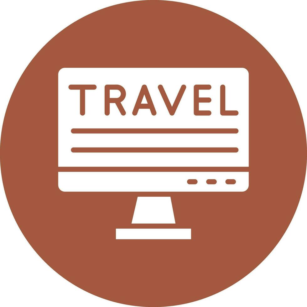 Travel Vector Icon Design Illustration