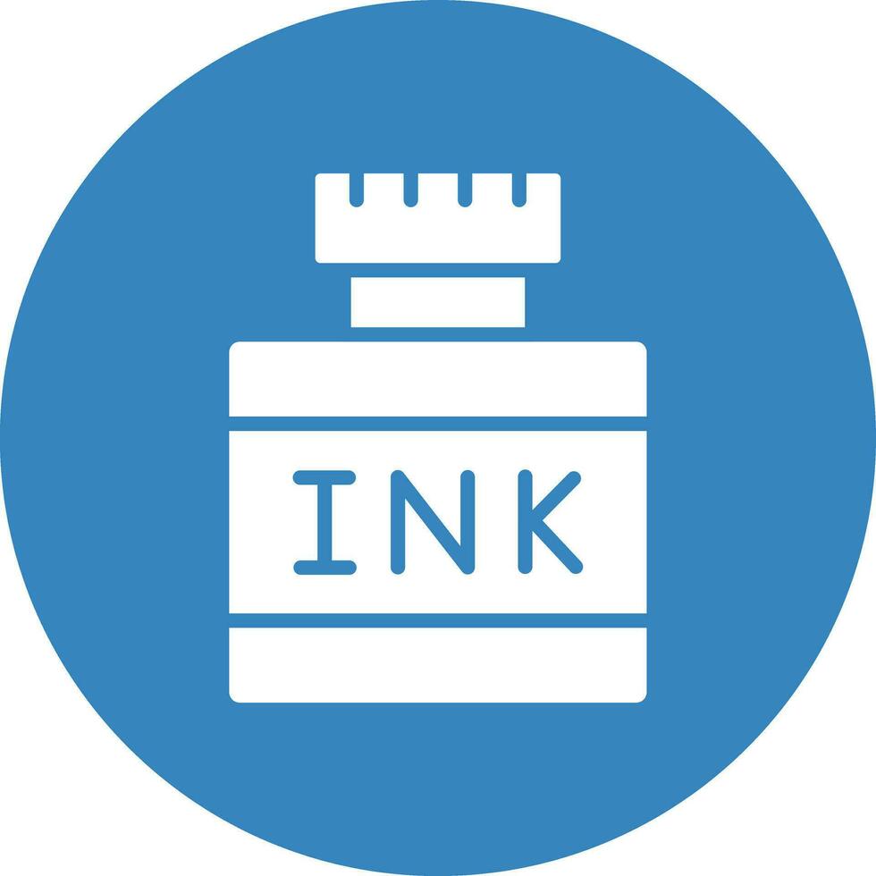 Ink Vector Icon Design Illustration